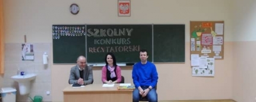 Etap szkolny konkursu recytatorskiego - 30.03.2015